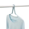 Towa Sangyo Latterior Laundry Hanger, Smart Grip Hanger, Blue &