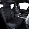 RISINGSTAR F150 Front Seat Covers Faux Leather, fit for 2015-2025