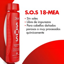 Shampoo Para Cabello Procesado Dibal Sos Sin Sales 300 Ml