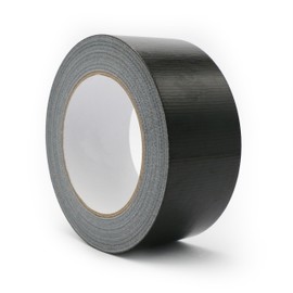 Haxibla Multi Purpose Black Duct Tape 2 Inch X 33 Yards, Heavy Duty Strong Adhesive Tape, No Residue, Waterproof All Weather, Tear by Hand, Industrial Repairs