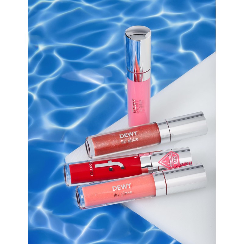 Flormar Dewy Lip Glaze 003 Golden Terracotta - Moisturising &