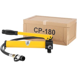 NEWTRY CP-180 Manual Hydraulic Hand Pump Single Acting 853psi for Separate Type Hydraulic Tool