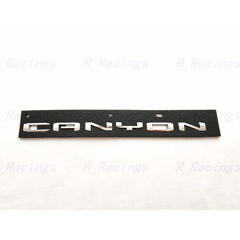GMC 1PC Chrome Rear Tailgate Conner Canyon Letter Emblems 2021-2022