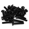 Henne Bery 3/4" Long 6-32 Thread, Oval Head Milled Slot