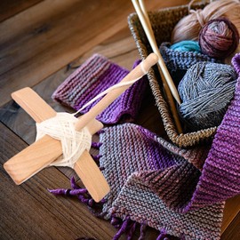 Drop Spindles for Wool,Crocheting Spinner Tool - Handcraft Turkish Wooden Drop Spindle Tool for Crocheting, Weaving, Spinner Accessories