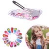 Pinsheng 15 Pieces Glitter Sequin Hair Clips Cute Fruit Pattern