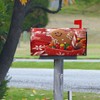 Vdsrup Gingerbread Man Christmas Mailbox Covers Magnetic Xmas Winter Mailbox