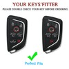 TAPAYICA For Chevy Corvette Key Fob Shell Keyless Remote Key