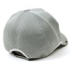 BIGWATCH Men's Plain Round Mesh Cap, Large Size - grays
