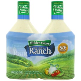 Hidden Valley The Original Ranch Dressing, Original, 2-Count Bottle, 80 fl oz