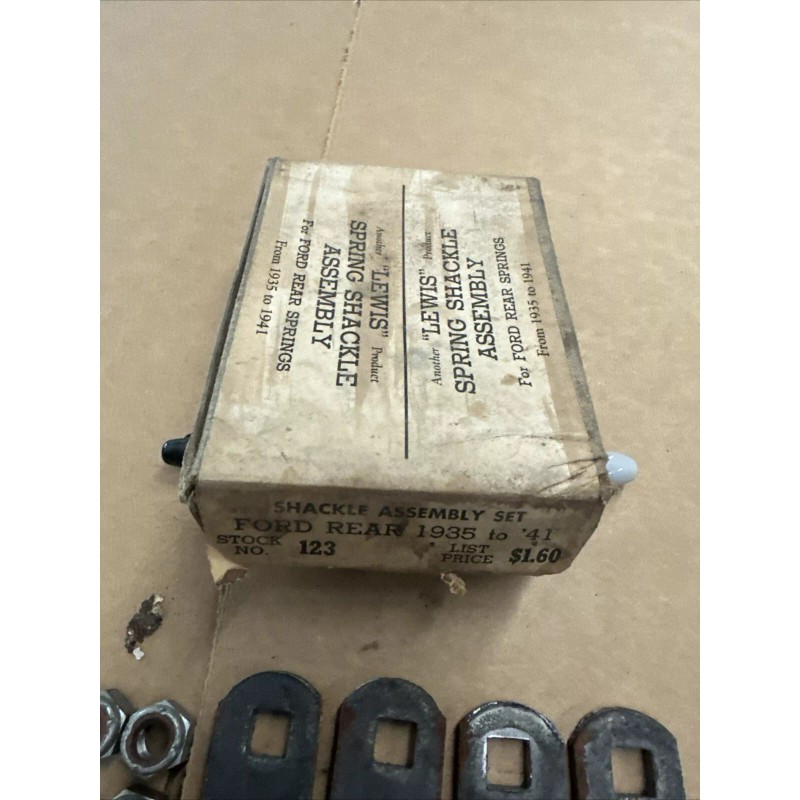 Lewis NOS 1935 - 1941 Lewis Spring Shackle Assembly Ford