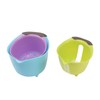 3pcs Drain Colander Set Food Grade PP Stackable Fruit Vegetable