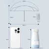 AUSDINAUTO Mini Umbrella - Wind Resistant and Waterproof - Ideal