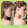 2 Pack Double Layer Headband with Mini Clips for Women