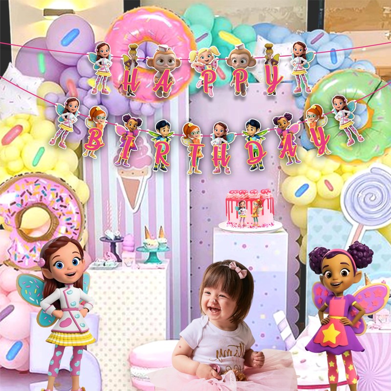 Seyal® Butterbe Cafe Happy Birthday Banner