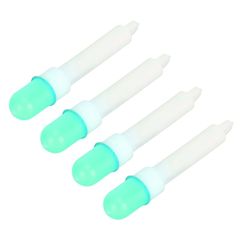4PCS Fishing Glow Sticks High Visibility Night Fishing Float Tail