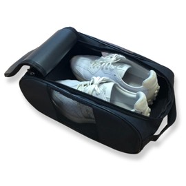 Sanpachi Shoten Shoe Bag, Golf Shoe Case, Shoe Bag, Shoe Bag, Shoe Holder, Shoe Holder, Shoe Bag, Spike Case, Adult, Black