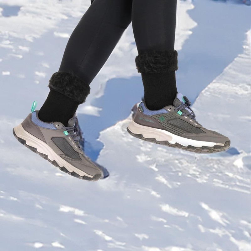 FOURSOLOS Thermal Unisex 2 Pack Socks (US, Numeric, 9, 12,