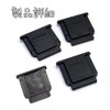 YONTTQNN ホットシューカバー ホットシューキャップ 約2cm × 2cm × 1.8cm 4個 ブラック