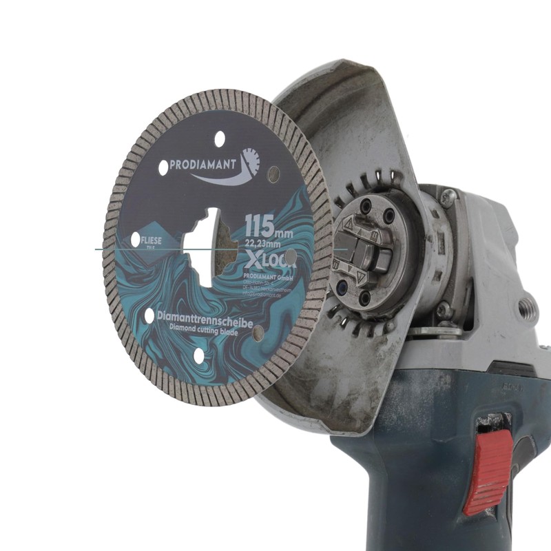PRODIAMANT Diamond Cutting Disc X-Lock 115 mm for Tiles &