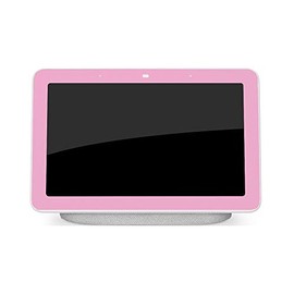 MightySkins Skin Compatible with Google Home Hub - Solid Pink | Protective, Durable, and Unique Vinyl Decal wrap Cover | Easy to Apply, Remove, and Change Styles | Made in The USA