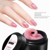 Extensión de Uñas 6pcs Gel Sólido Portátil Brillante Larga Duración