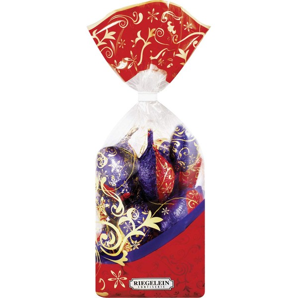 Riegelein Chocolate Tree Decorations Bag Holiday Ornaments, 7.06 oz