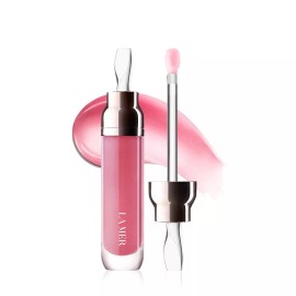 As shown LA MER The Lip Volumizer High-shine Gloss Plumps "Sheer Pink" 7ml 0.24oz NEW