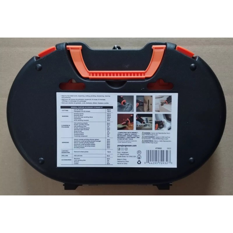 Dremel Jorgensen 276 Piece Rotary Tool Accessory Kit