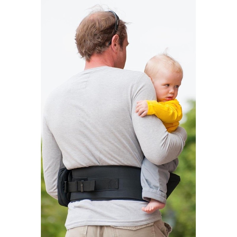 Hippychick Hipseat Baby Carrier, Lightweight Back-Saving Support Waist Stool, Adjustable