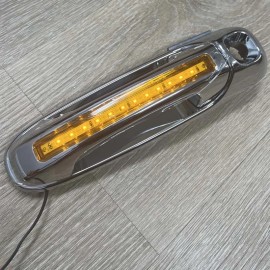 Torox LED/AMBER Chrome Door Handles w/1 Keyhole for 2002-2008 Dodge Ram Std/Ext Cab