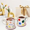 Remione Cups Painting Set, Creative DIY Cups for Painting, Ceramic