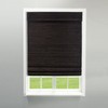 Radiance Cordless Bamboo Roman Shades for Windows - Flatweave Bamboo