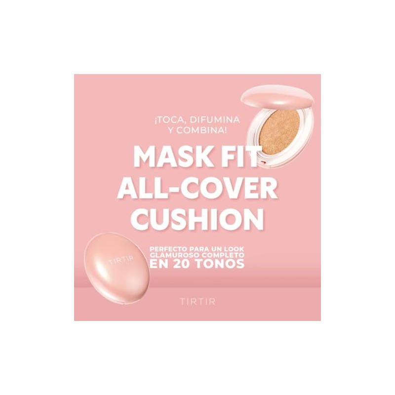 Tirtir Mask Fit All Cover Cushion Tono 29n Natural Beige