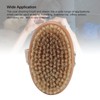 2PCS Set Sweater Cleaning Shaver Set Oval Beech Wood Bristle
