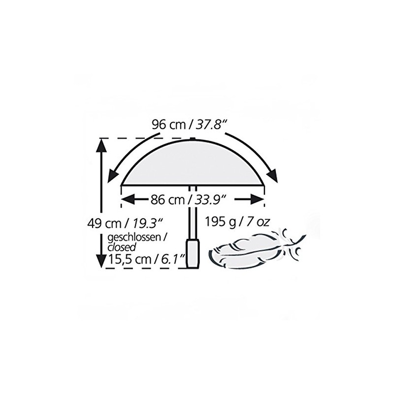 Unknown Women's Dainty Umbrella - Other blue