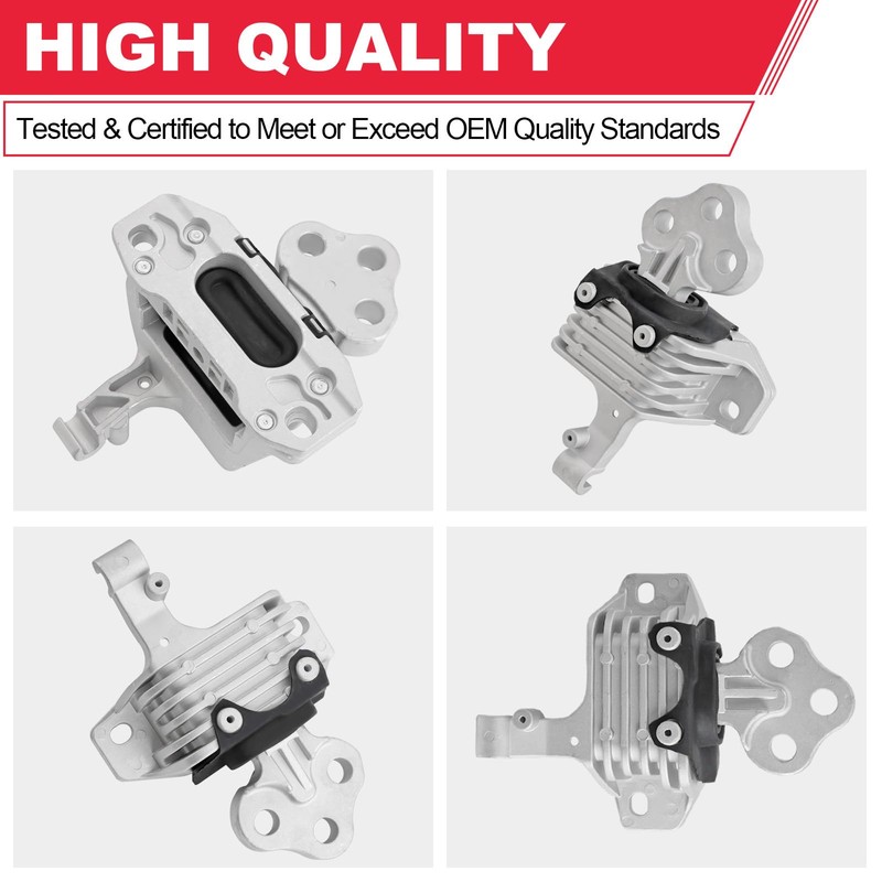 Engine Motor and Transmission Mount Bracket Kit Fits for 2015-2017