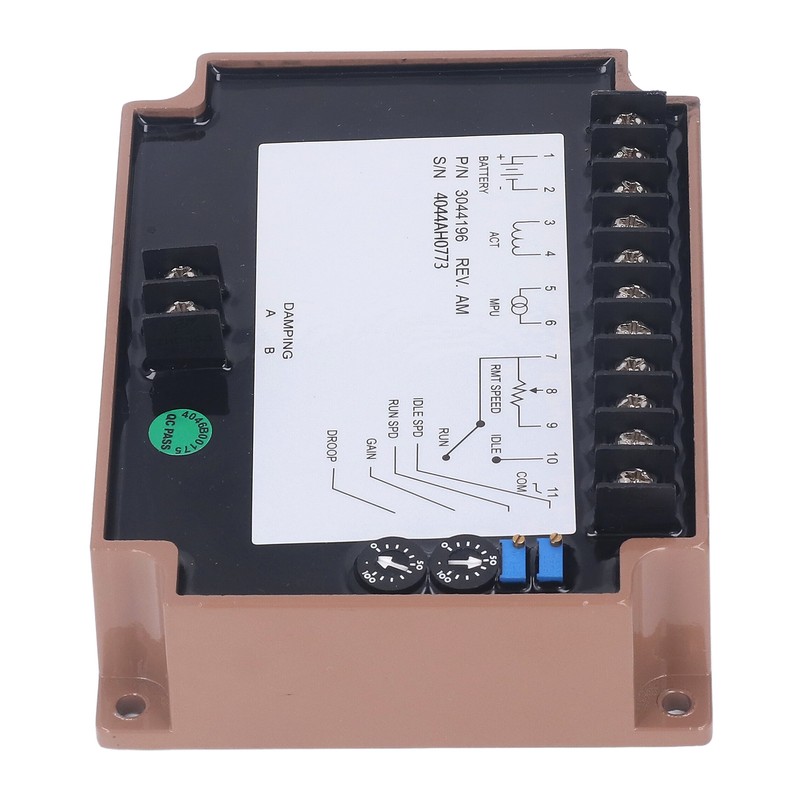Generator Speed Controller Electronic Engine Governor Slow Start Idle Control