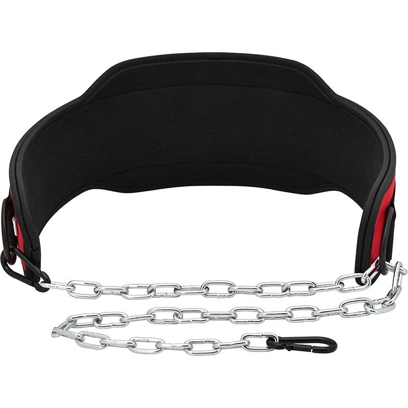 RDX WDB-T7 Dipping Belt, Weight Belt with Chain, Training Belt,