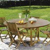 Romanstile Round Vinyl Tablecloth, 100% Waterproof Heavy Duty Elastic Fitted