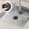 Huntorny 2PCS Kitchen Sink Drain Strainer and Stopper, Drain Catcher
