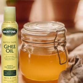 Mantova Ghee Butter Oil Spray 5.0 oz (Pack of 6)