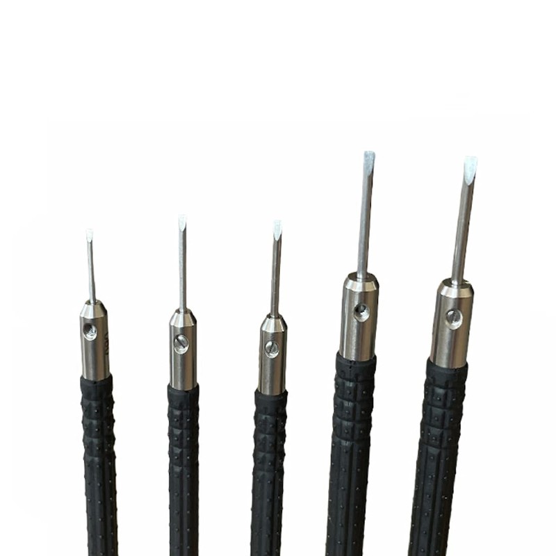 Bergeon 6899-P05 Set of 5 Screwdrivers for Watchmakers, 5 Different