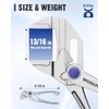 WORKPRO Mini Pliers Wrench, 4-Inch Smooth Jaw Pliers, High-Toughness Alloy