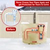 Redford Supply Co. Cold Snap (5°F) Backflow Preventer Insulation Cover,