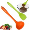 Kitchen Utensil Set - 11 Cooking Utensils - Colorful Silicone
