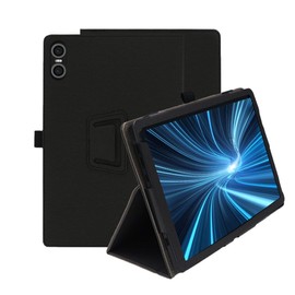 INSOLKIDON Compatible with Teclast P30T 10.1 INCH 2023 Tablet case, Full Coverage Ultra Slim leather Cover Case with folding Stand Cover Auto Sleep/Wake (Black)