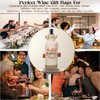 Fall Thanksgiving Gifts Wine Bag, Thankful Grateful Blessed Wine Champagne