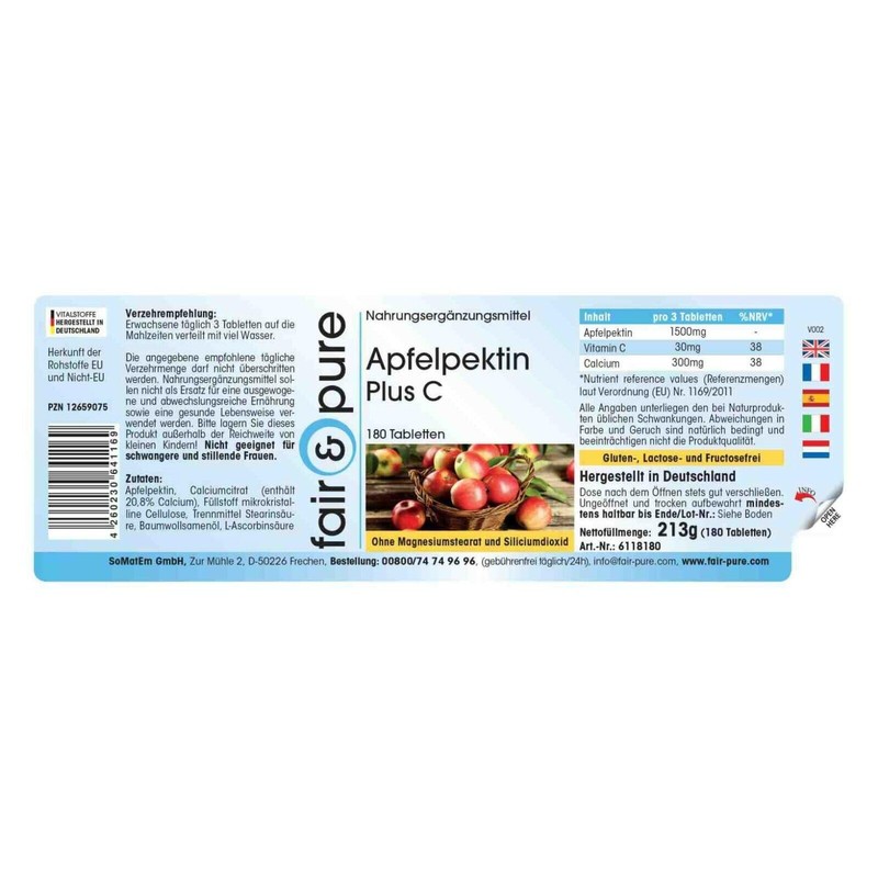 Fair & Pure® - Apple Pectin with Vitamin C &