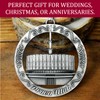 LDS Temple Ornament by Ringmasters | Antique Silver-Finish Hanging Ornament